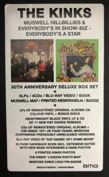 6LP/4CD/Box Set/Blu-ray The Kinks: Muswell Hillbillies & Everybody's In Showbiz - Everybody's A Star DLX | CLR