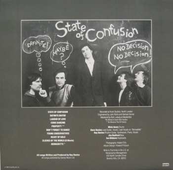 LP The Kinks: State Of Confusion