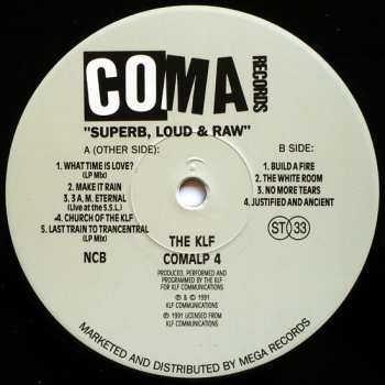 LP The KLF: The White Room