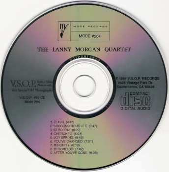 CD The Lanny Morgan Quartet: The Lanny Morgan Quartet