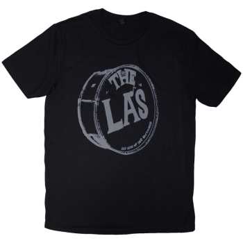 Merch The La's: Tričko Grey Drum Head Logo The La's