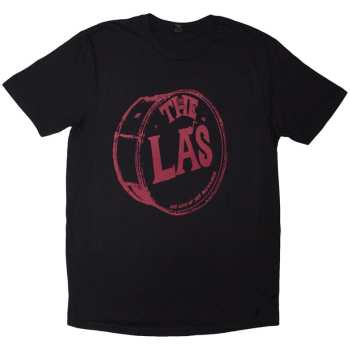 Merch The La's: Tričko Red Drum Head Logo The La's
