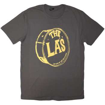 Merch The La's: Tričko Yellow Drum Head Logo The La's