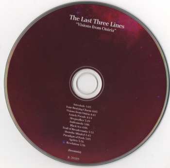 CD The Last 3 Lines: These Are "Visions From Oniria"