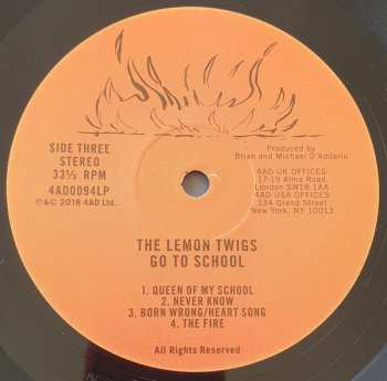 2LP/SP The Lemon Twigs: Go To School LTD | DLX