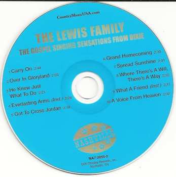 CD The Lewis Family: The Gospel Singing Sensations From Dixie