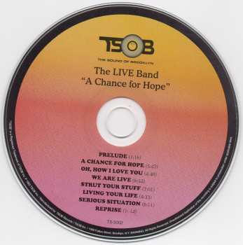 CD The Live Band: A Chance For Hope