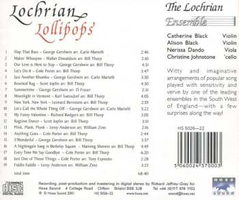 CD Lochrian Ensemble: Lochrian Lollipops