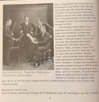 8CD/Box Set London String Quartet: 1917-1951 Recordings