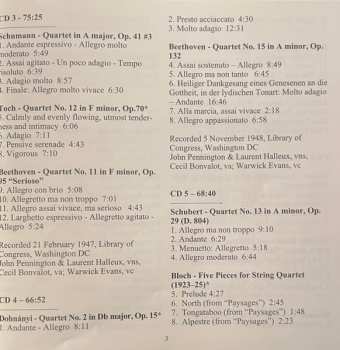 8CD/Box Set London String Quartet: 1917-1951 Recordings