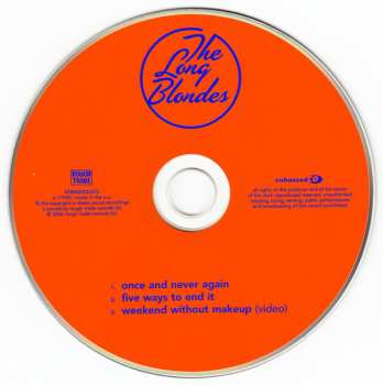 CD The Long Blondes: Once And Never Again