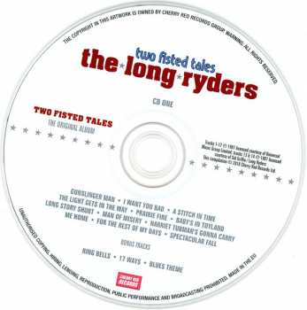 3CD The Long Ryders: Two Fisted Tales
