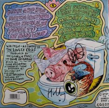 LP The Lovely Eggs: Eggsistentialism CLR | LTD