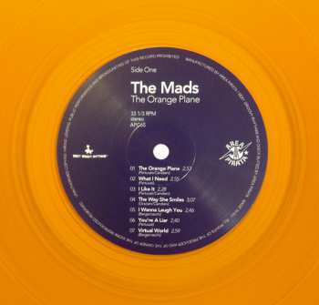 LP The Mads: The Orange Plane CLR