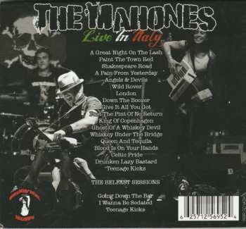 CD The Mahones: A Great Night On The Lash (Live In Italy)
