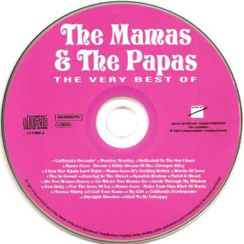 CD The Mamas & The Papas: The Very Best Of