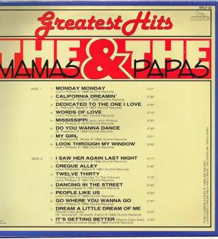 LP The Mamas & The Papas: Greatest Hits