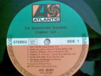 LP The Manhattan Transfer: Coming Out