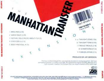 CD The Manhattan Transfer: Extensions