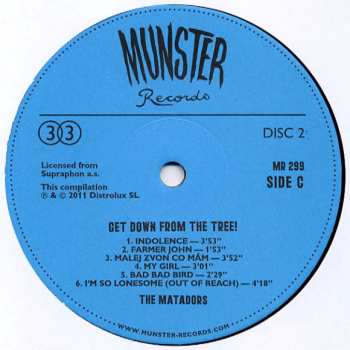 2LP The Matadors: Get Down From The Tree!