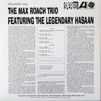 LP The Max Roach Trio: The Max Roach Trio Featuring The Legendary Hasaan