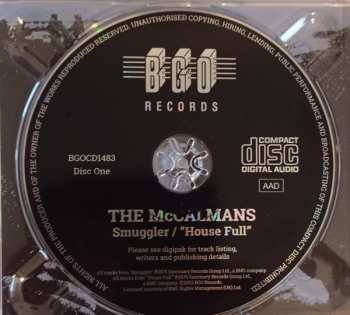3CD The McCalmans: Smuggler/"House Full"/Side By Side By Side/Burn The Witch
