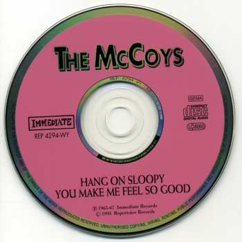 CD The McCoys: Hang On Sloopy / You Make Me Feel So Good