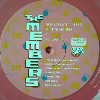 LP The Members: Greatest Hits - All The Singles LTD | CLR