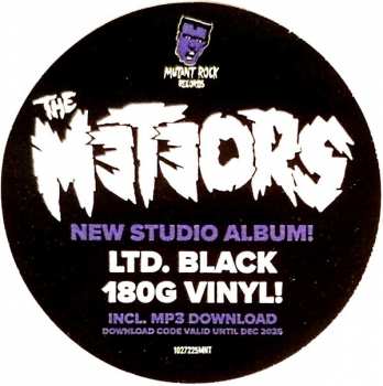 LP The Meteors: Dreamin' Up A Nightmare LTD