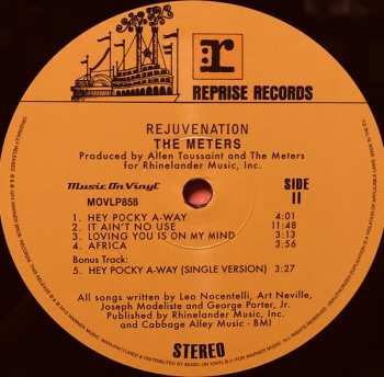 LP The Meters: Rejuvenation
