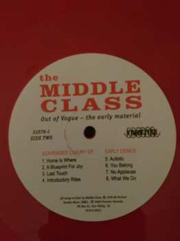 LP The Middle Class: Out Of Vogue - The Early Material