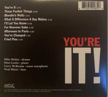 CD The Mike Melito/Dino Losito Quartet: You're It!