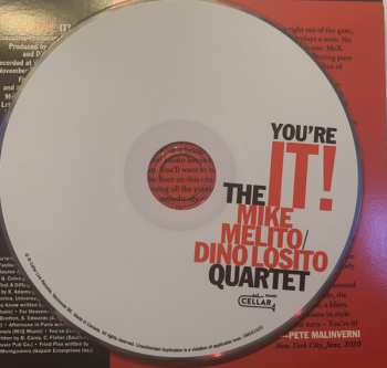 CD The Mike Melito/Dino Losito Quartet: You're It!