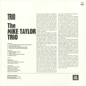 LP The Mike Taylor Trio: Trio