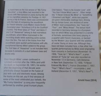 2CD The Miles Davis Quartet: The 1951-1957 Studio Recordings
