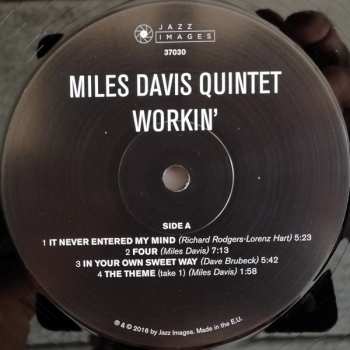 LP The Miles Davis Quintet: Workin' DLX | LTD