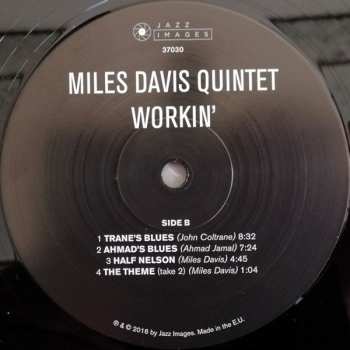 LP The Miles Davis Quintet: Workin' DLX | LTD