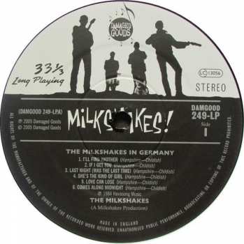 LP Thee Milkshakes: The Milkshakes In Germany