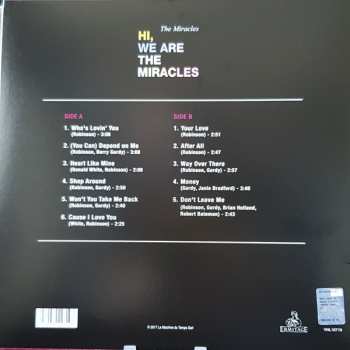 LP The Miracles: Hi We're The Miracles