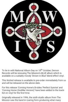 LP The Mission: Blue CLR | LTD