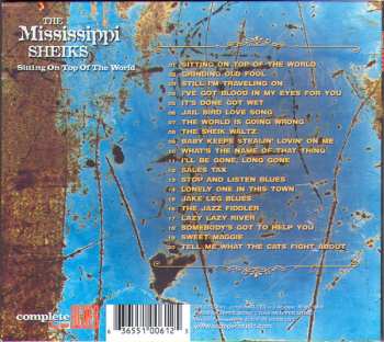 CD Mississippi Sheiks: Sitting On Top Of The World