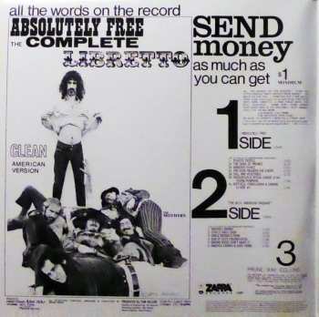 2LP The Mothers: Absolutely Free