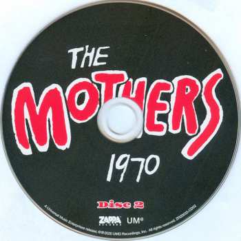 4CD/Box Set The Mothers: The Mothers 1970 LTD