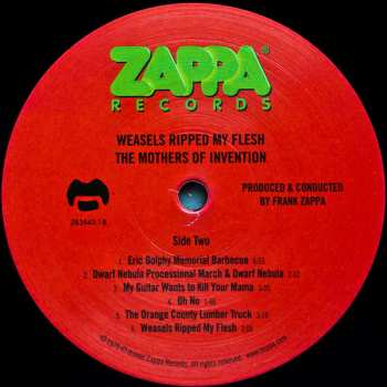 LP The Mothers: Weasels Ripped My Flesh
