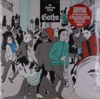 LP The Mountain Goats: Goths (deluxe-edition) (red Vinyl)
