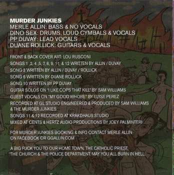 CD The Murder Junkies: Killing For Christ Sakes