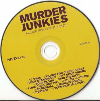 CD The Murder Junkies: Killing For Christ Sakes