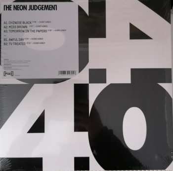 LP The Neon Judgement: [PIAS] 40