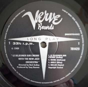 LP The New Jazz Orchestra: Le Déjeuner Sur L'Herbe