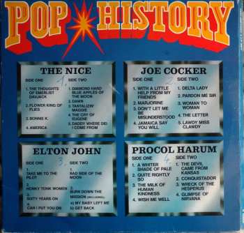 4LP/Box Set Elton John: Pop History